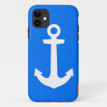Blue Anchor Iphone Case at Zazzle