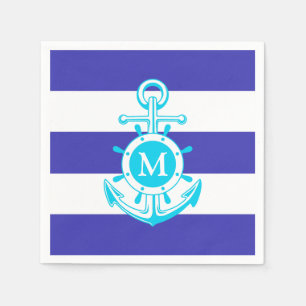 Blue Anchor Napkins