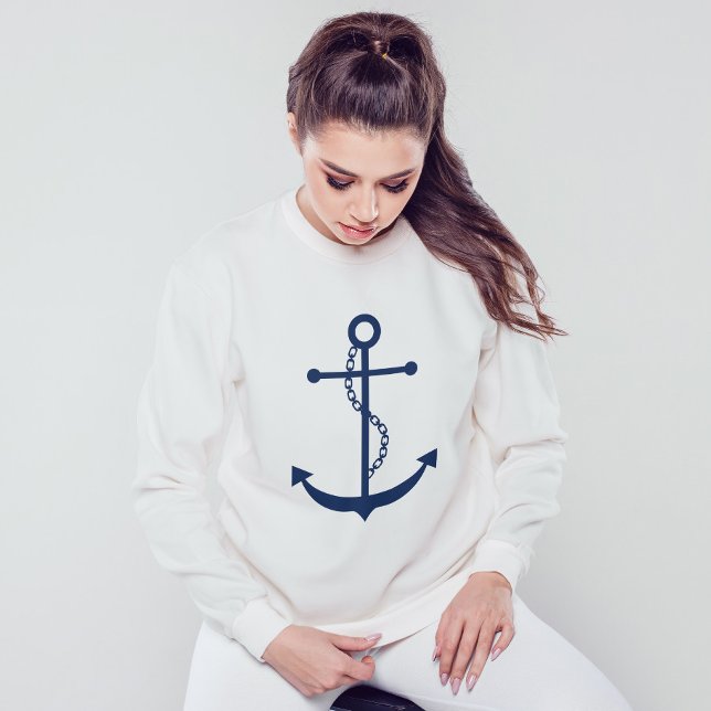 Blue Anchor Sweatshirt (Creator Uploaded)