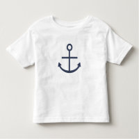 Blue Anchor Toddler T-shirt