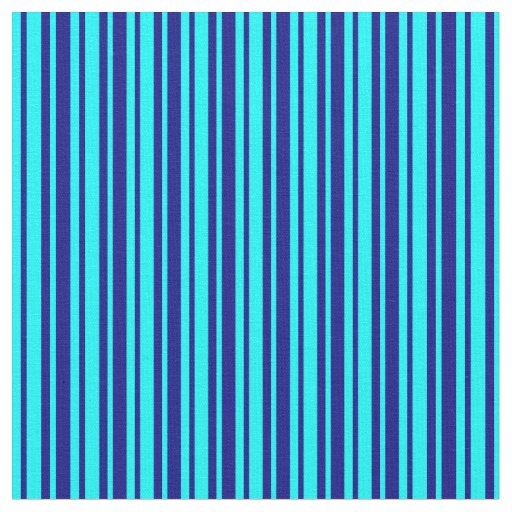 Blue and Aqua Pattern Fabric