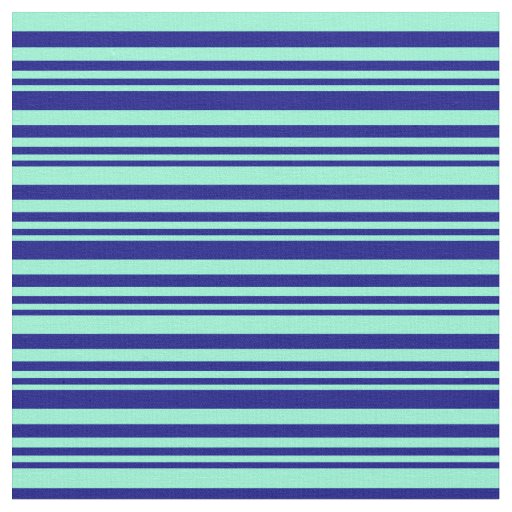 Blue and Aquamarine Colored Pattern Fabric