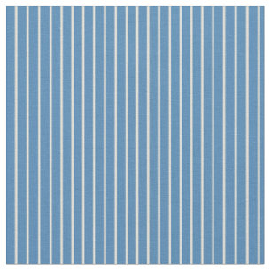 Blue and Beige Lines Fabric