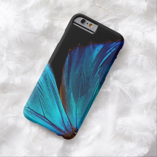 Blue and Black Butterfly Phone Case