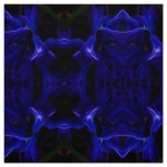 Blue and black Mandalas fabric