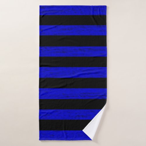 BLUE AND BLACK SAMER BRASIL BATH TOWEL SET