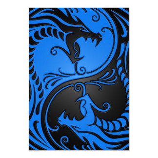 Dragon Yin Yang Invitations & Announcements | Zazzle