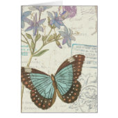 Blue and Brown Butterfly (Front)