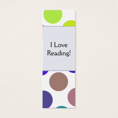 Blue And Brown Colorful Dots Business Cards