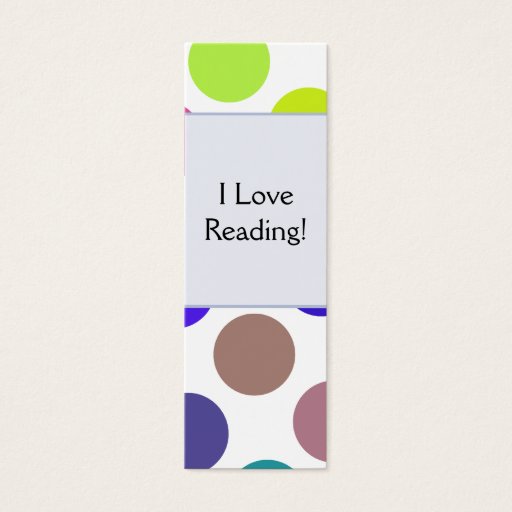 Customizable Blue And Brown Colorful Dots Business Cards