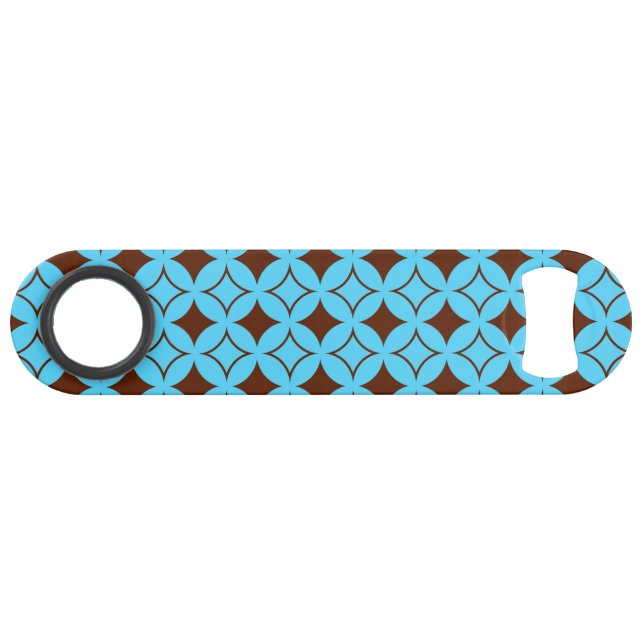 Blue and brown shippo bar key (Front (Horizontal))