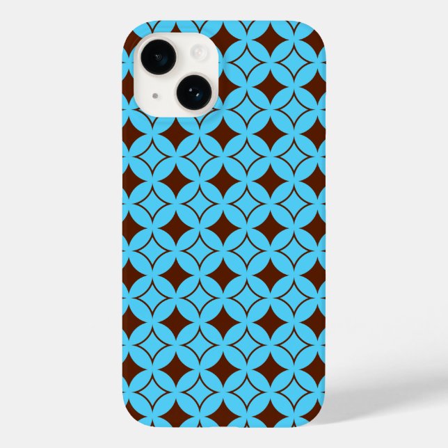 Blue and brown shippo  Case-Mate iPhone case (Back)