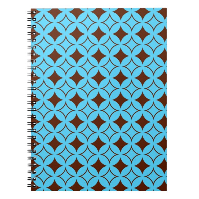 Blue and brown shippo notebook (Front)