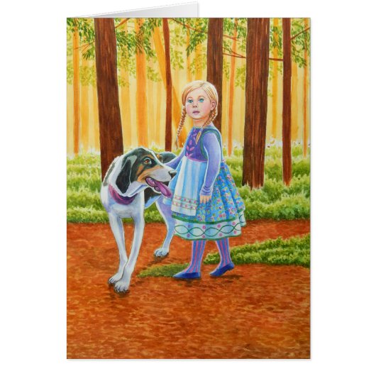 Blue and Dog Cards (Front)
