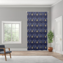 Blue And Gold Art Deco