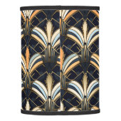 Blue and Gold Art Deco Lamp Shade (Back)