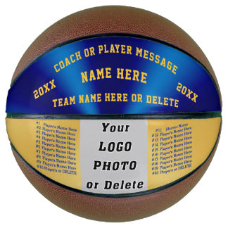 Blue and Gold, Best Gifts for Basketball Coaches
