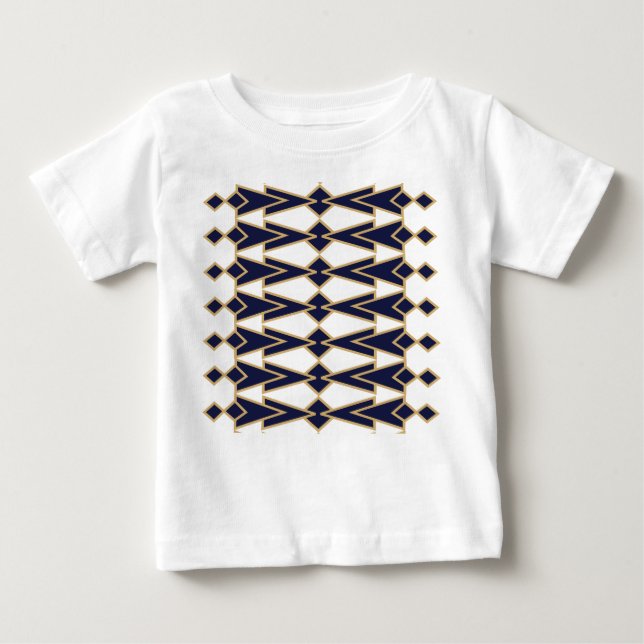 Blue and Gold Bowties  Baby T-Shirt (Front)