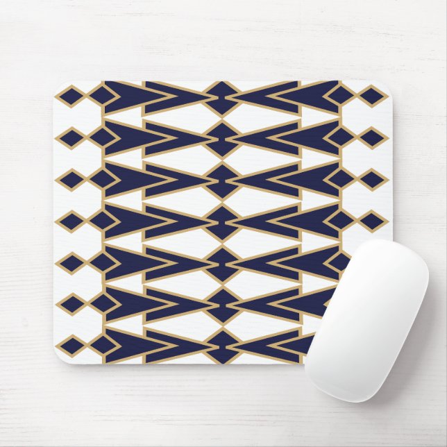 Blue and Gold Bowties  Mouse Pad (With Mouse)