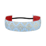 Blue and Gold design  Athletic Headband