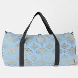 Blue and Gold design  Duffle Bag