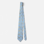 Blue and Gold design  Neck Tie