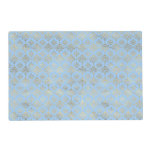 Blue and Gold design  Placemat