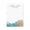 Blue And Gold Ink Necklace Earring Display Card