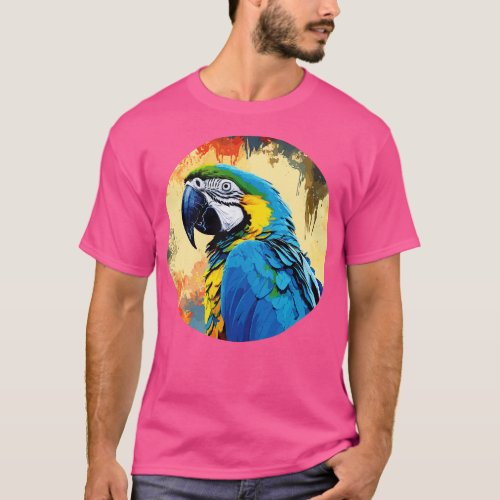 Blue and gold macaw 17 T_Shirt