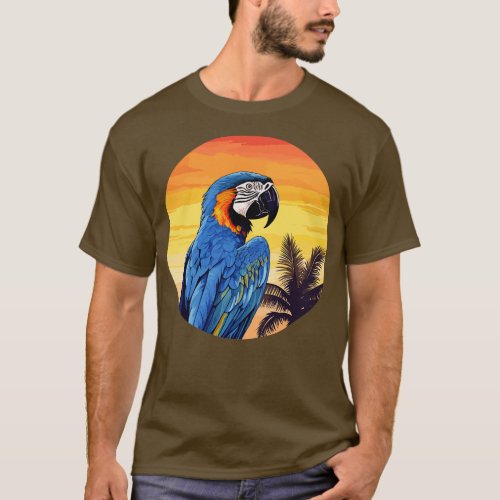 Blue and gold macaw 1 T_Shirt