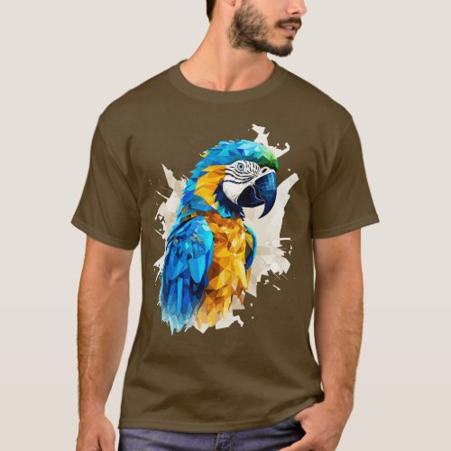Blue and gold macaw 2 T_Shirt