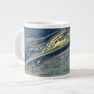 Blue and gold metallic Specialty Mug