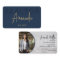Blue and Gold Realtor Broker Real Estate Agent