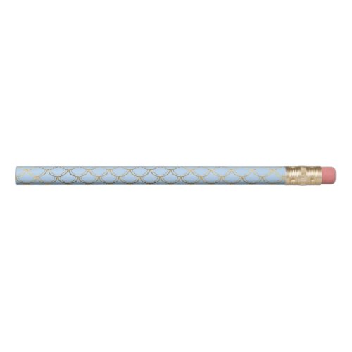 Blue and Gold Scale design Pencil