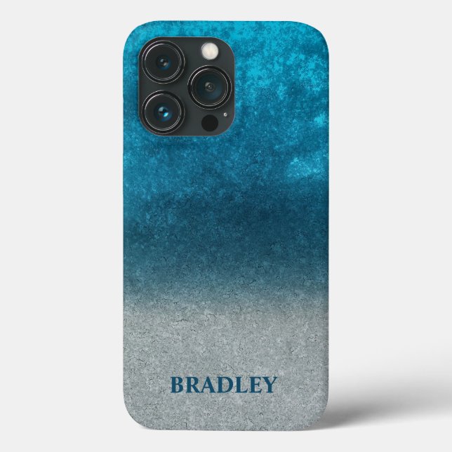 Blue And Gray Background  Case-Mate iPhone Case (Back)
