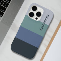 Blue and Gray Stripes Pattern