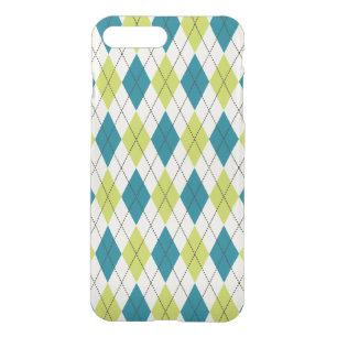 Blue And Green Argyle iPhone 8 Plus/7 Plus Case