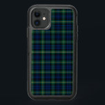 Blue and Green Clan Gordon Scottish Plaid OtterBox Symmetry iPhone 11 Case<br><div class="desc">Protective Samsung Galaxy case with the family tartan for Clan Gordon. Vintage Scottish plaid pattern from between 1930 and 1950,  in royal blue and green,  with bright yellow highlights.</div>