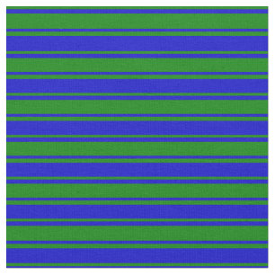 Blue and Green Colored Lined/Striped Pattern Fabric