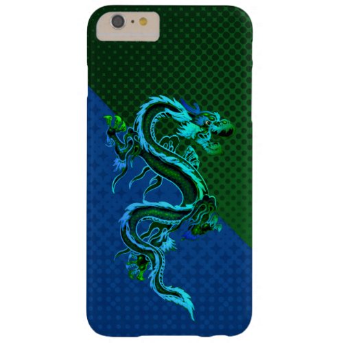 Blue and Green Dragon iPhone 6 Plus Case