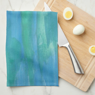 Blue and Green Earth Tones  Kitchen Towel