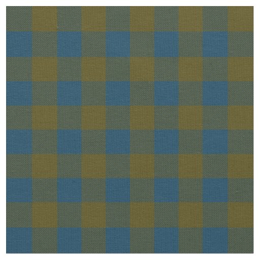 Blue and Green | Fall Colors | Buffalo Plaid Fabric