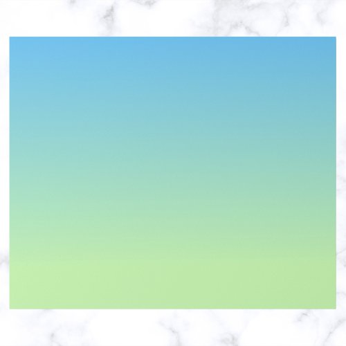Blue and Green Gradient Wrapping Paper