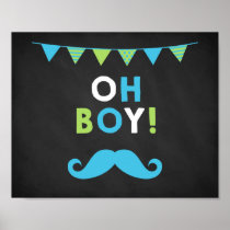 Mustache Baby Shower Decorations Theme Party