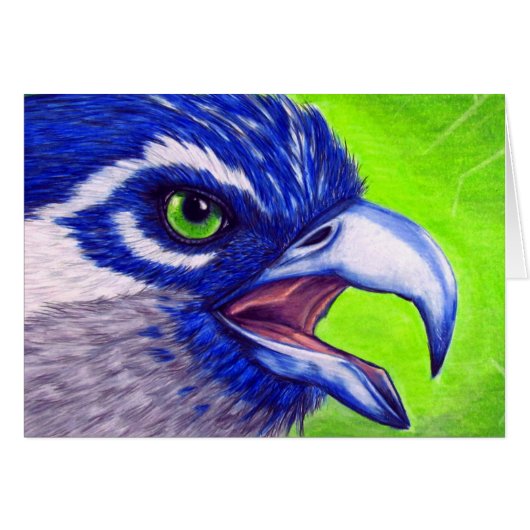 Blue and green Osprey Cards (Front Horizontal)