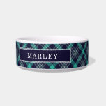 Blue and Green Plaid Pattern Bowl<br><div class="desc">Blue and Green Plaid Pattern personalized design.</div>