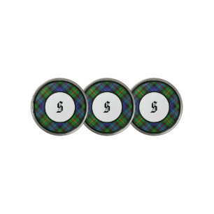 Blue and Green Scottish Clan Tartan Marker