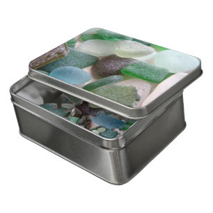 Blue and Green Sea Glass Puzzle