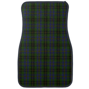 Blue and Green Tartan/Plaid Car Floor Mat