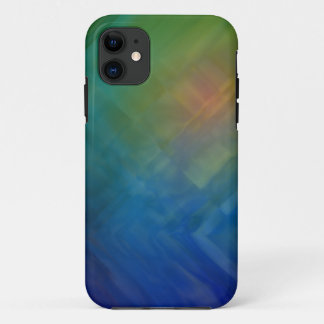 blue and green texture iphone case